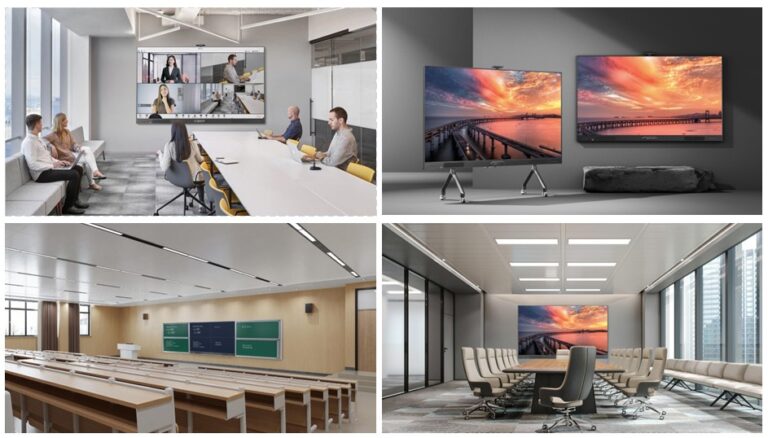 Interactive displays in a meeting